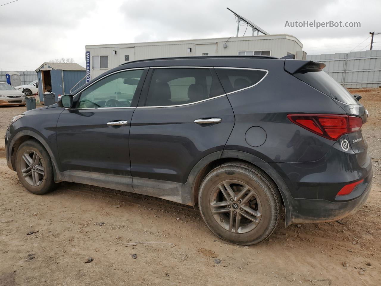 2018 Hyundai Santa Fe Sport  Charcoal vin: 5XYZU3LB6JG528843