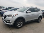 2018 Hyundai Santa Fe Sport  Silver vin: 5XYZU3LB6JG555847