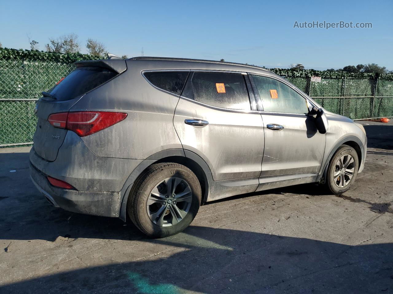 2013 Hyundai Santa Fe Sport  Серый vin: 5XYZU3LB7DG041865