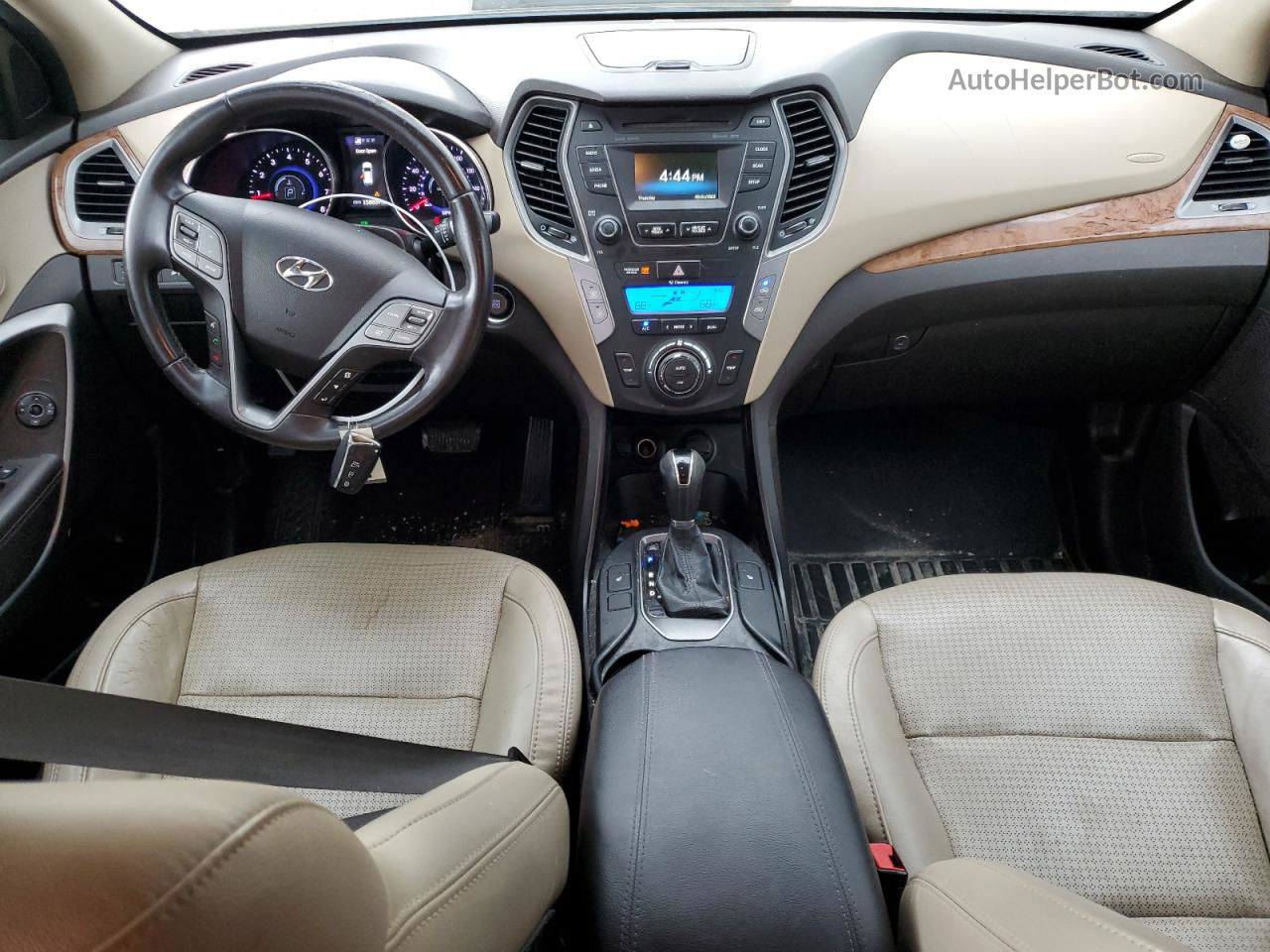 2014 Hyundai Santa Fe Sport  Черный vin: 5XYZU3LB7EG157178