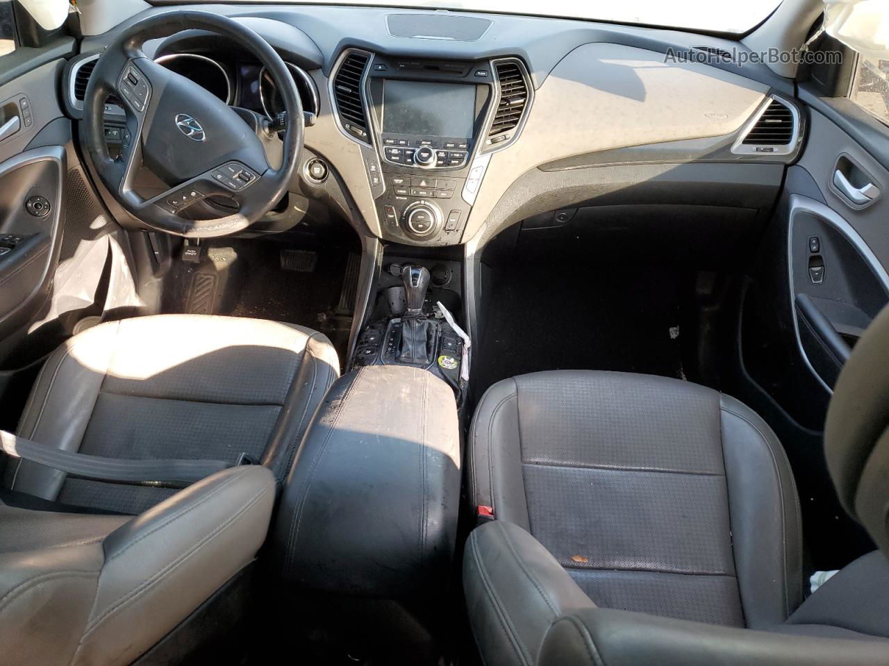 2014 Hyundai Santa Fe Sport  Черный vin: 5XYZU3LB7EG193856