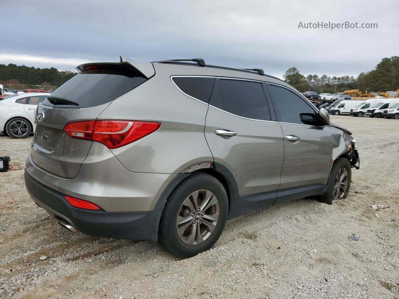 2014 Hyundai Santa Fe Sport  Tan vin: 5XYZU3LB7EG225396