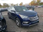 2018 Hyundai Santa Fe Sport 2.4l Blue vin: 5XYZU3LB7JG530195