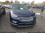 2018 Hyundai Santa Fe Sport 2.4l Blue vin: 5XYZU3LB7JG530195