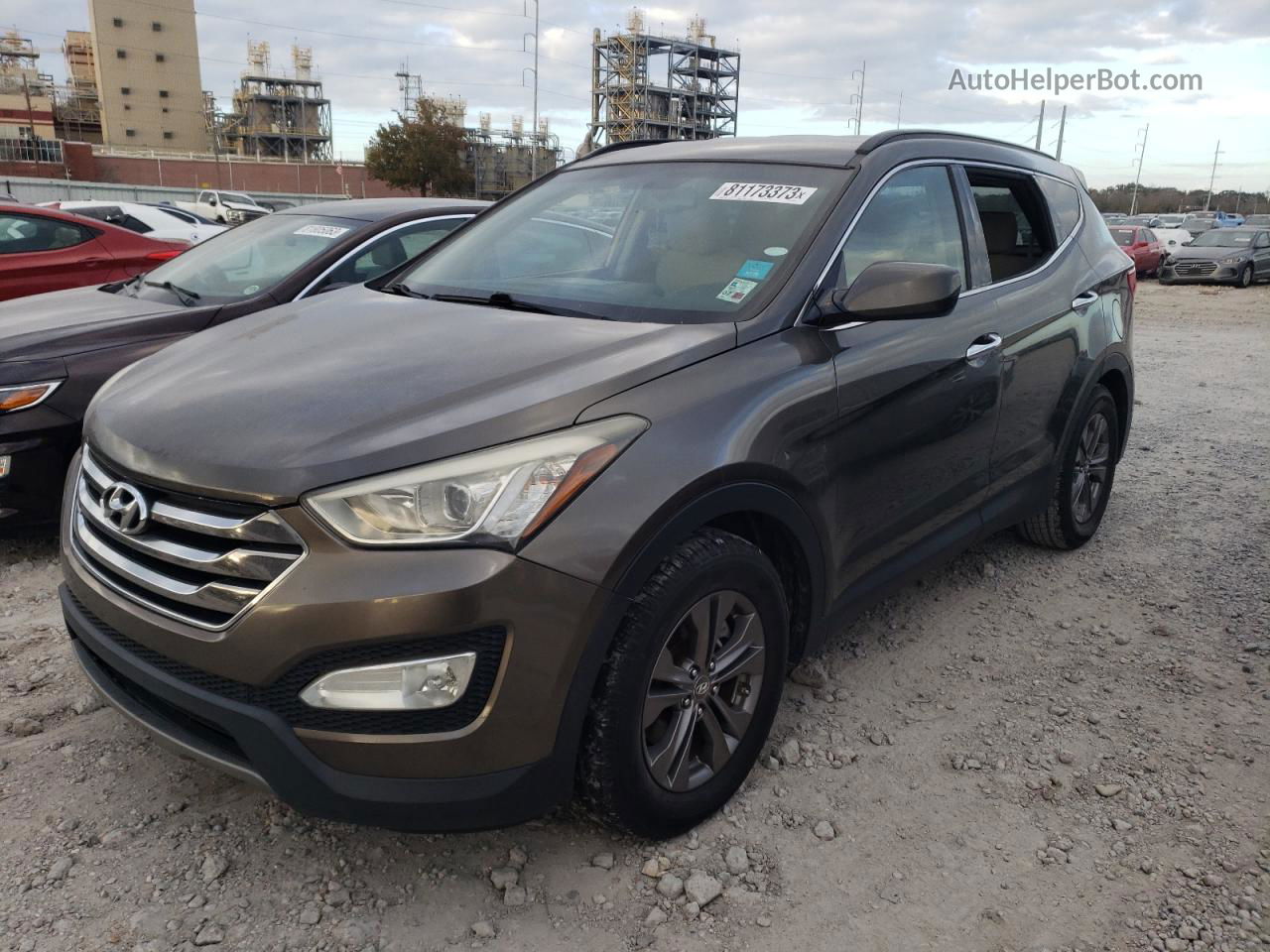 2013 Hyundai Santa Fe Sport  Серый vin: 5XYZU3LB8DG025321