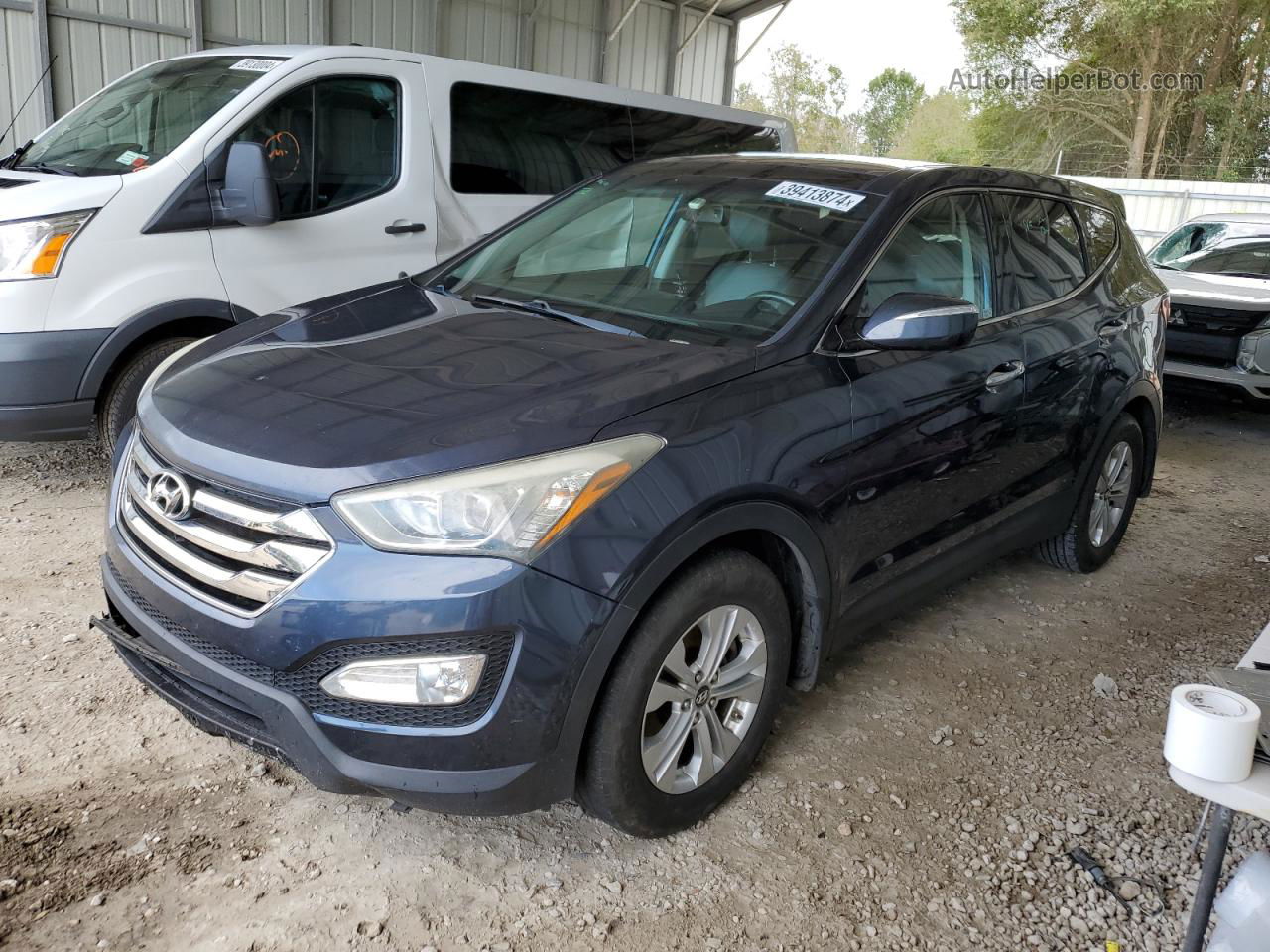 2013 Hyundai Santa Fe Sport  Угольный vin: 5XYZU3LB8DG098513