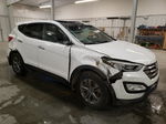 2013 Hyundai Santa Fe Sport  White vin: 5XYZU3LB9DG105808