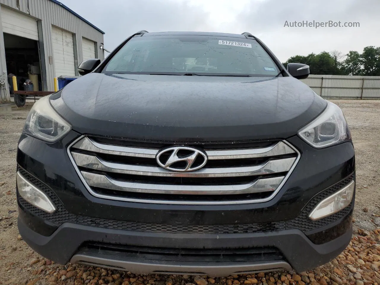 2015 Hyundai Santa Fe Sport  Black vin: 5XYZU3LB9FG283463