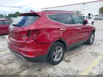 2018 Hyundai Santa Fe Sport 2.4l Red vin: 5XYZU3LB9JG509753