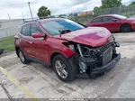 2018 Hyundai Santa Fe Sport 2.4l Red vin: 5XYZU3LB9JG509753