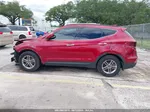 2018 Hyundai Santa Fe Sport 2.4l Red vin: 5XYZU3LB9JG509753