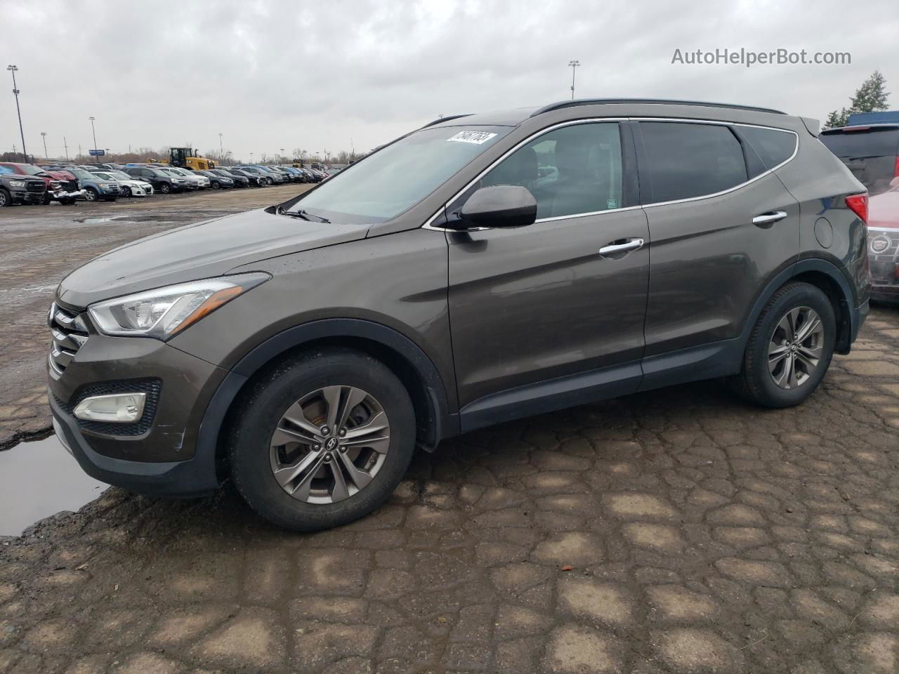 2013 Hyundai Santa Fe Sport  Tan vin: 5XYZU3LBXDG058692