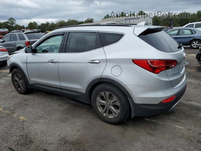 2014 Hyundai Santa Fe Sport  Серебряный vin: 5XYZU3LBXEG224923