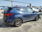 2018 Hyundai Santa Fe Sport  Синий vin: 5XYZU3LBXJG507722