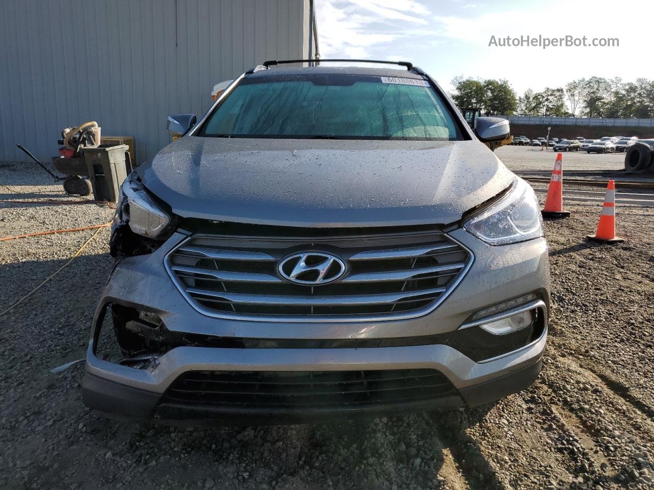 2018 Hyundai Santa Fe Sport  Gray vin: 5XYZU3LBXJG567807