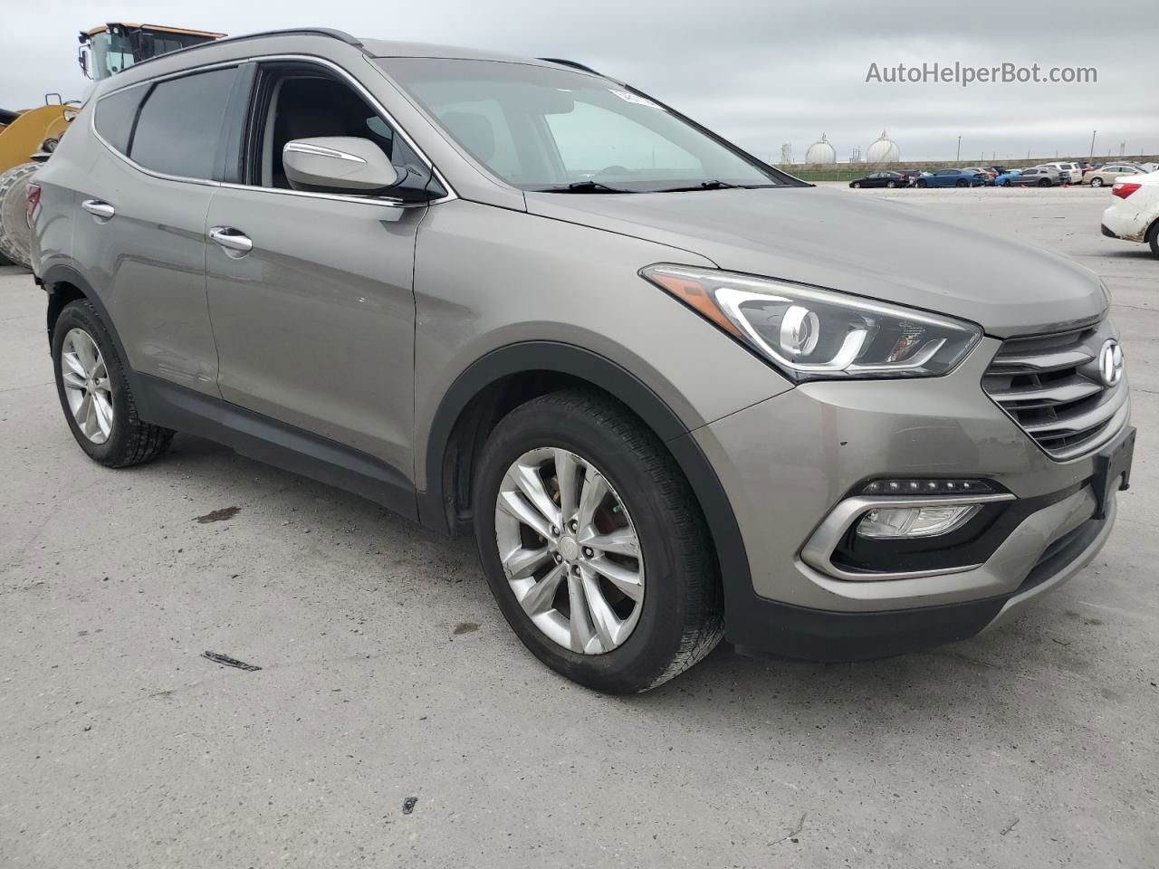 2018 Hyundai Santa Fe Sport  Gray vin: 5XYZU4LAXJG519205