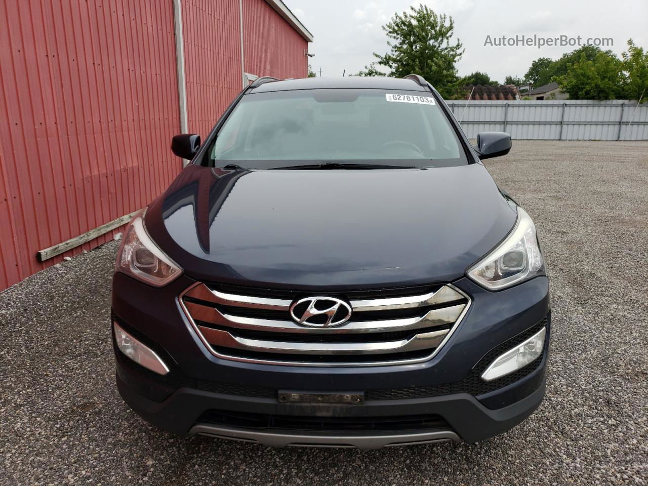 2013 Hyundai Santa Fe Sport  Blue vin: 5XYZUDLA1DG113351