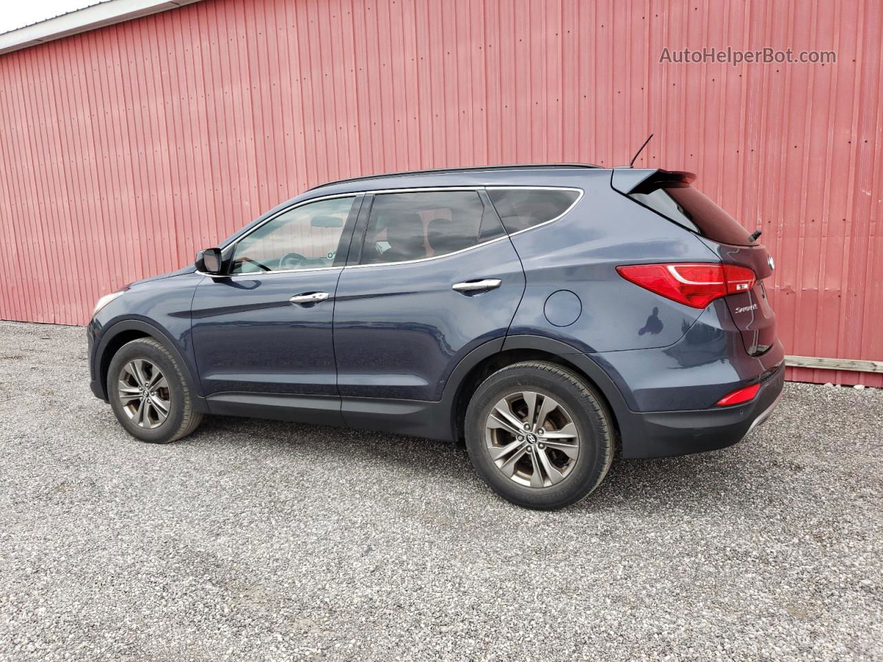 2013 Hyundai Santa Fe Sport  Blue vin: 5XYZUDLA1DG113351