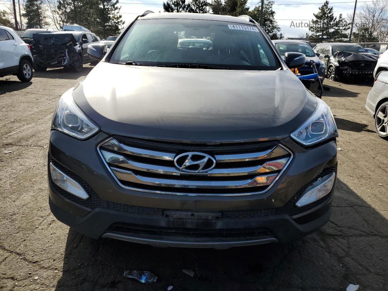 2014 Hyundai Santa Fe Sport  Серый vin: 5XYZUDLA1EG225939