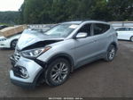 2018 Hyundai Santa Fe Sport 2.0t Silver vin: 5XYZUDLA1JG527645