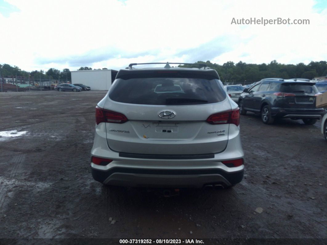 2018 Hyundai Santa Fe Sport 2.0t Серебряный vin: 5XYZUDLA1JG527645