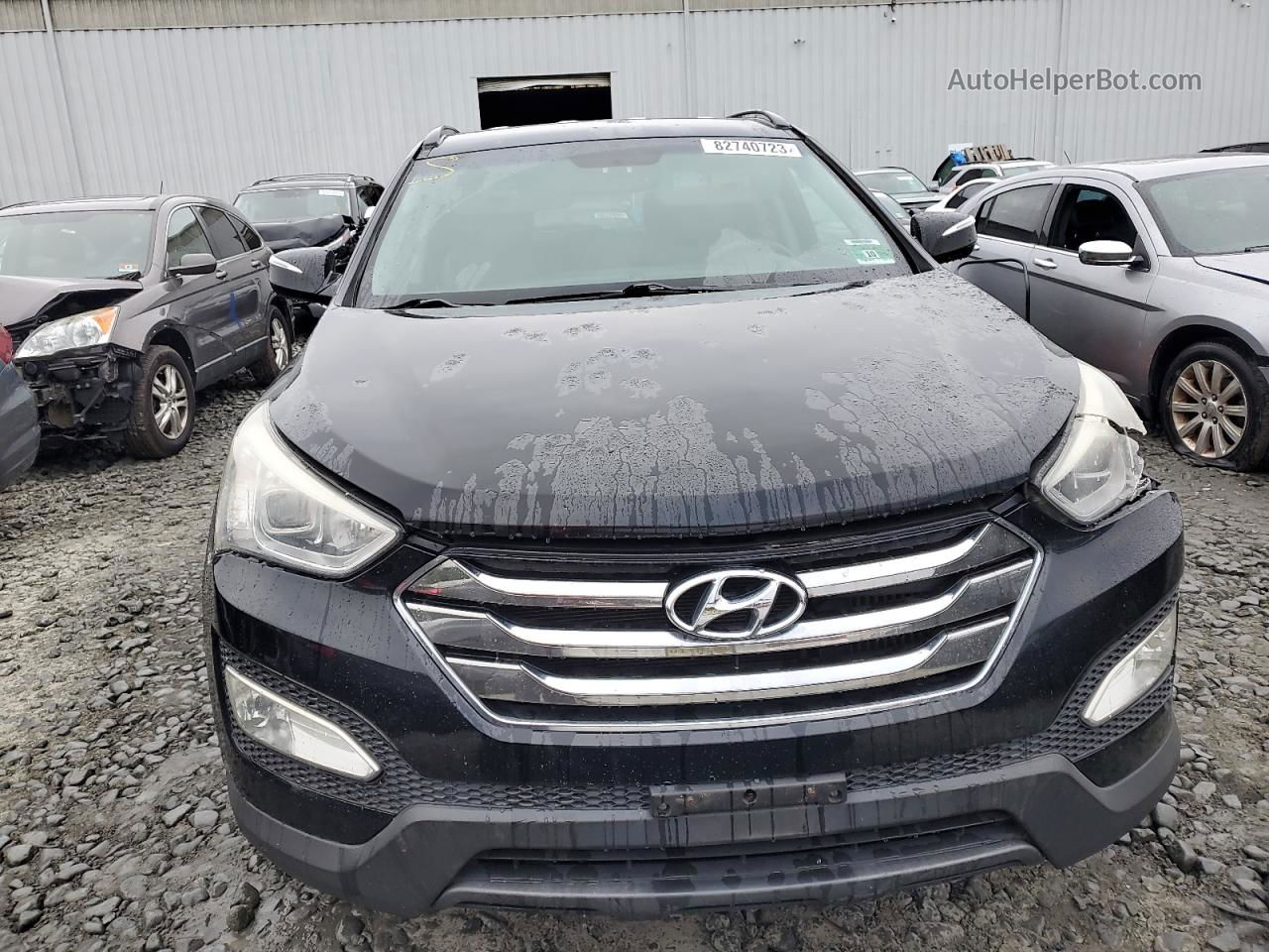 2014 Hyundai Santa Fe Sport  Black vin: 5XYZUDLA4EG196825