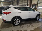 2013 Hyundai Santa Fe Sport  White vin: 5XYZUDLA9DG108012