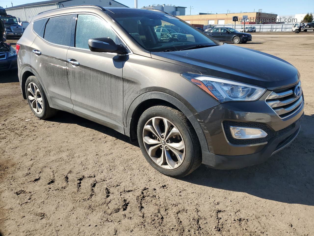 2014 Hyundai Santa Fe Sport  Серый vin: 5XYZUDLA9EG222481