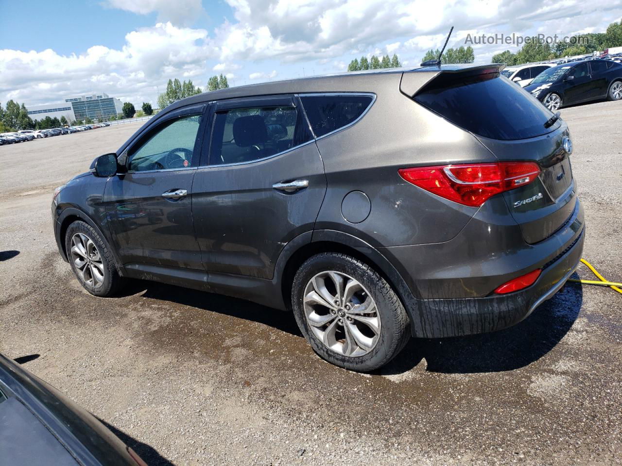 2013 Hyundai Santa Fe Sport  Коричневый vin: 5XYZUDLAXDG047754