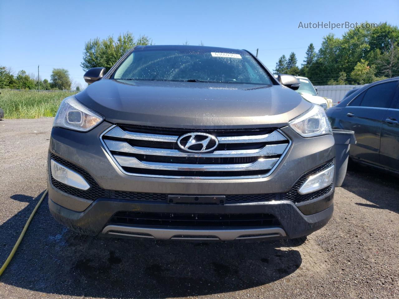 2013 Hyundai Santa Fe Sport  Brown vin: 5XYZUDLAXDG047754