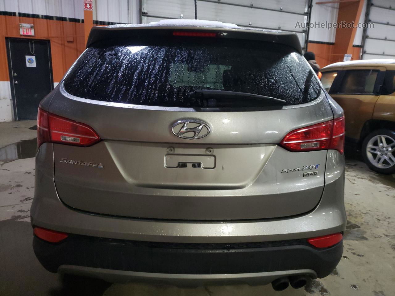 2014 Hyundai Santa Fe Sport  Серый vin: 5XYZUDLAXEG229844