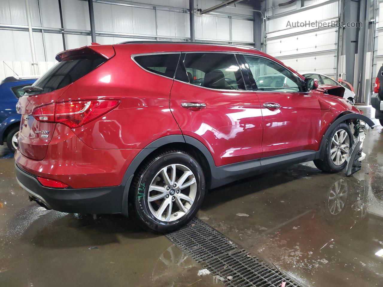 2015 Hyundai Santa Fe Sport  Red vin: 5XYZUDLAXFG267043