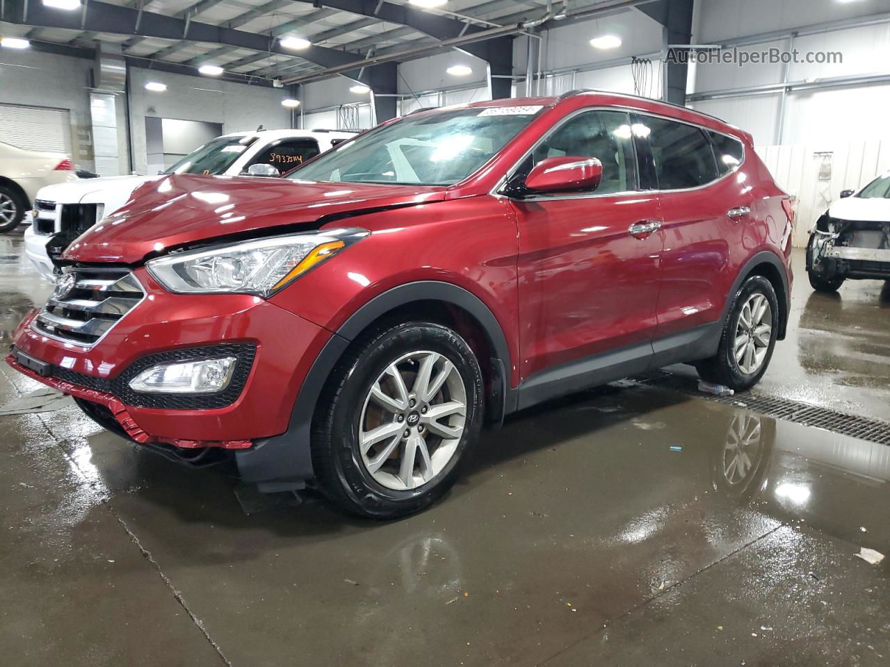 2015 Hyundai Santa Fe Sport  Red vin: 5XYZUDLAXFG267043