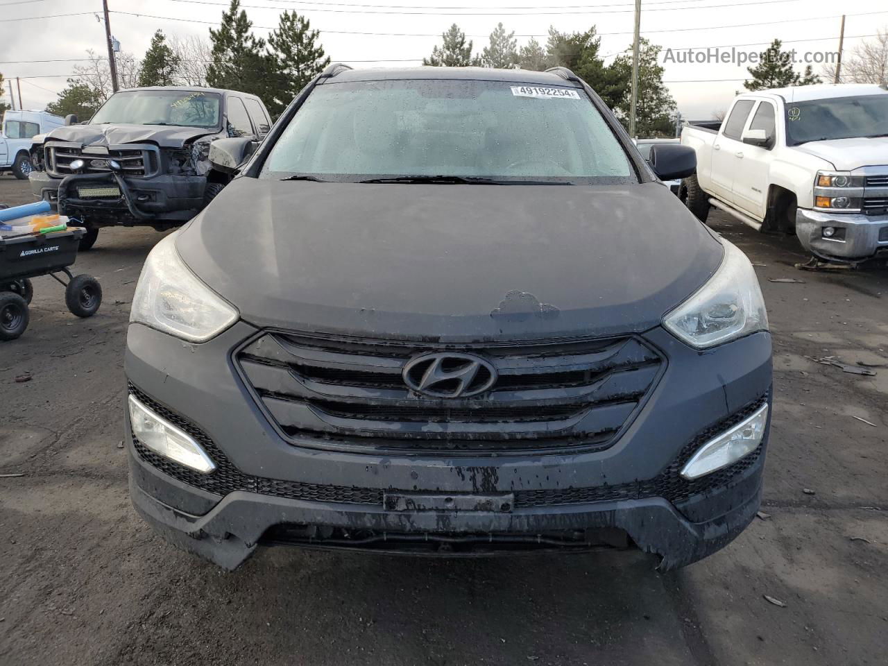 2013 Hyundai Santa Fe Sport  Black vin: 5XYZUDLB0DG003707