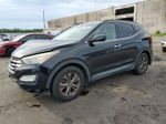 2013 Hyundai Santa Fe Sport  Black vin: 5XYZUDLB0DG087611