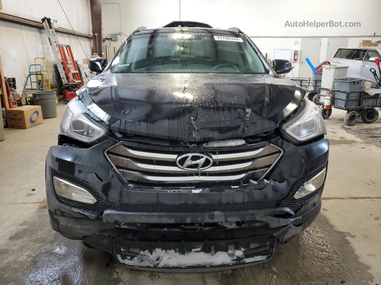 2014 Hyundai Santa Fe Sport  Black vin: 5XYZUDLB0EG177343