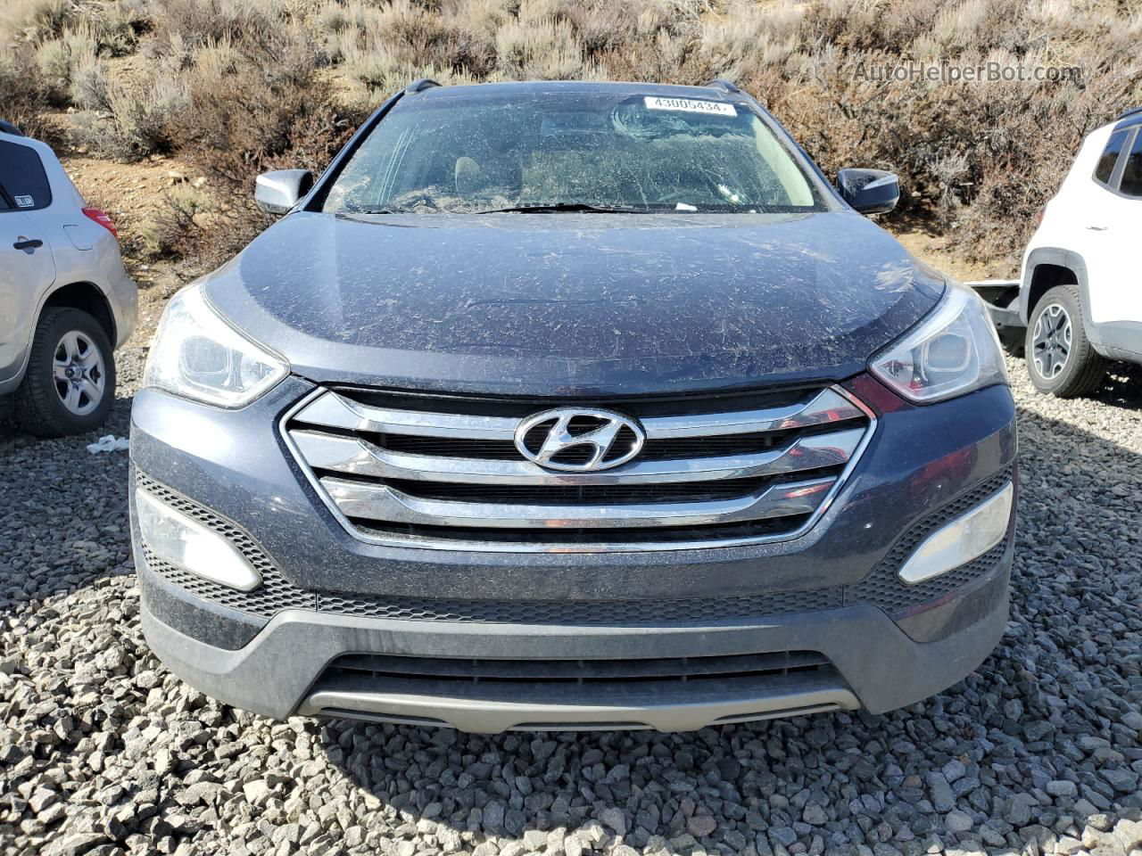 2014 Hyundai Santa Fe Sport  Blue vin: 5XYZUDLB0EG181568