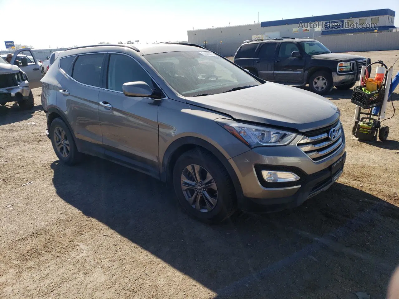 2014 Hyundai Santa Fe Sport  Серый vin: 5XYZUDLB0EG211247