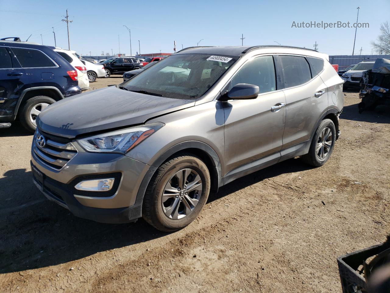 2014 Hyundai Santa Fe Sport  Серый vin: 5XYZUDLB0EG211247