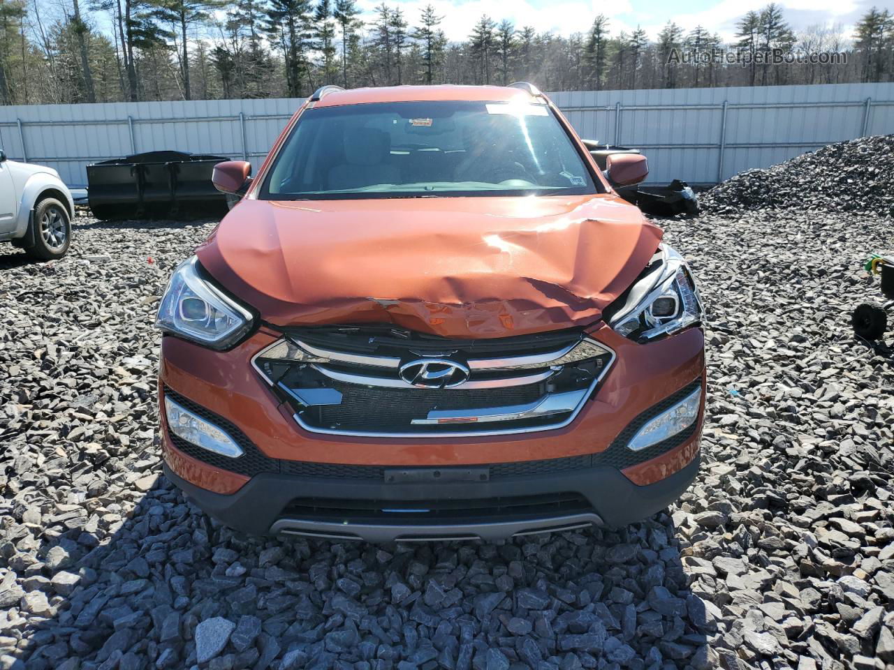 2015 Hyundai Santa Fe Sport  Orange vin: 5XYZUDLB0FG300754