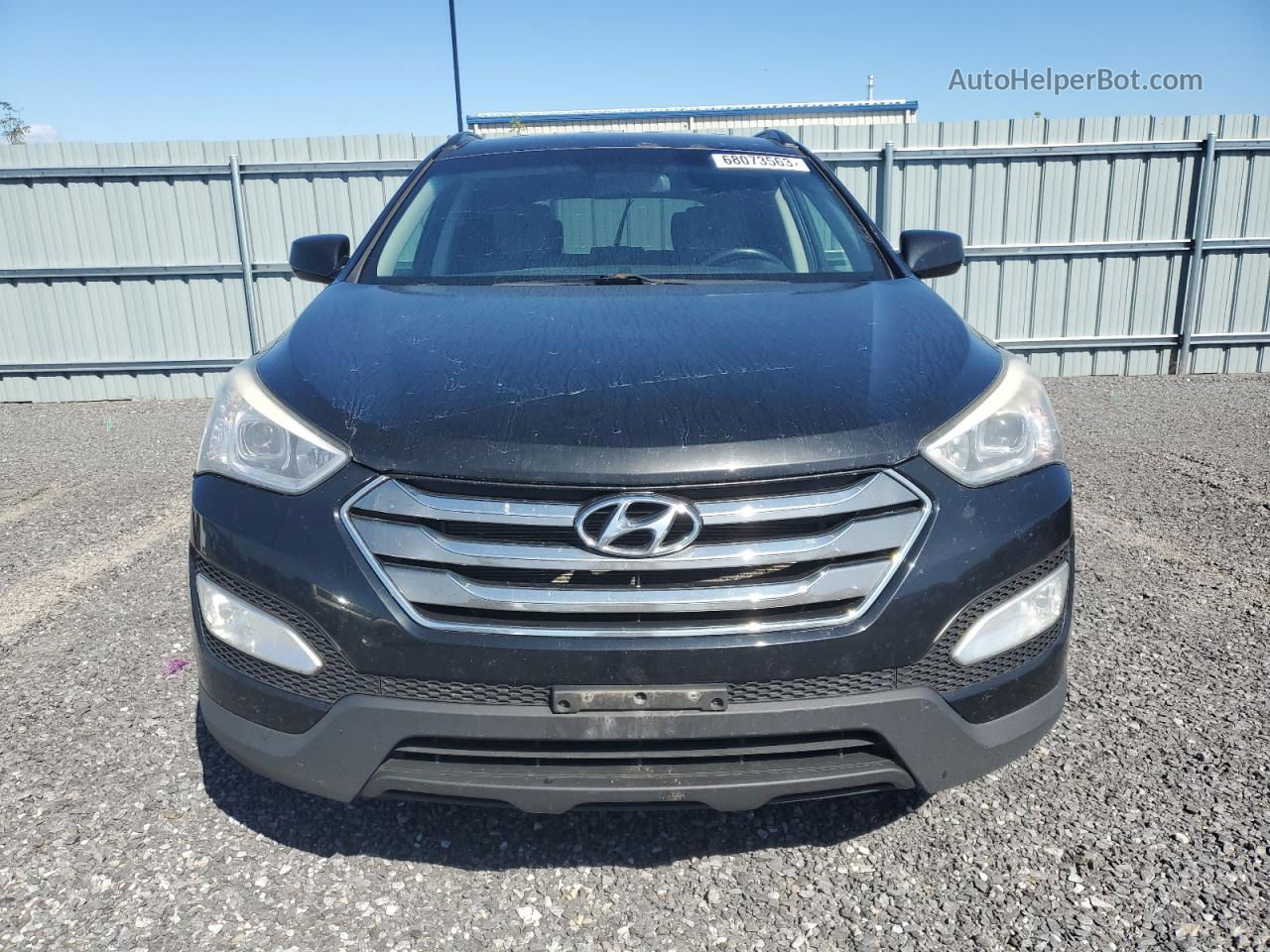 2013 Hyundai Santa Fe Sport  Black vin: 5XYZUDLB1DG069828