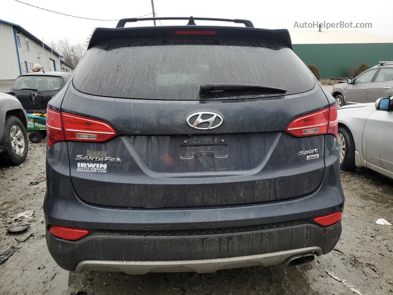 2015 Hyundai Santa Fe Sport  Серый vin: 5XYZUDLB1FG264718