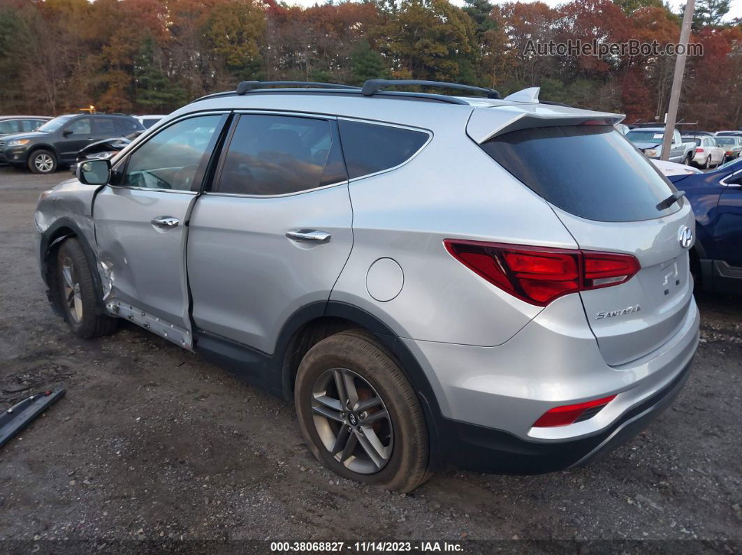 2018 Hyundai Santa Fe Sport 2.4l Silver vin: 5XYZUDLB1JG561514