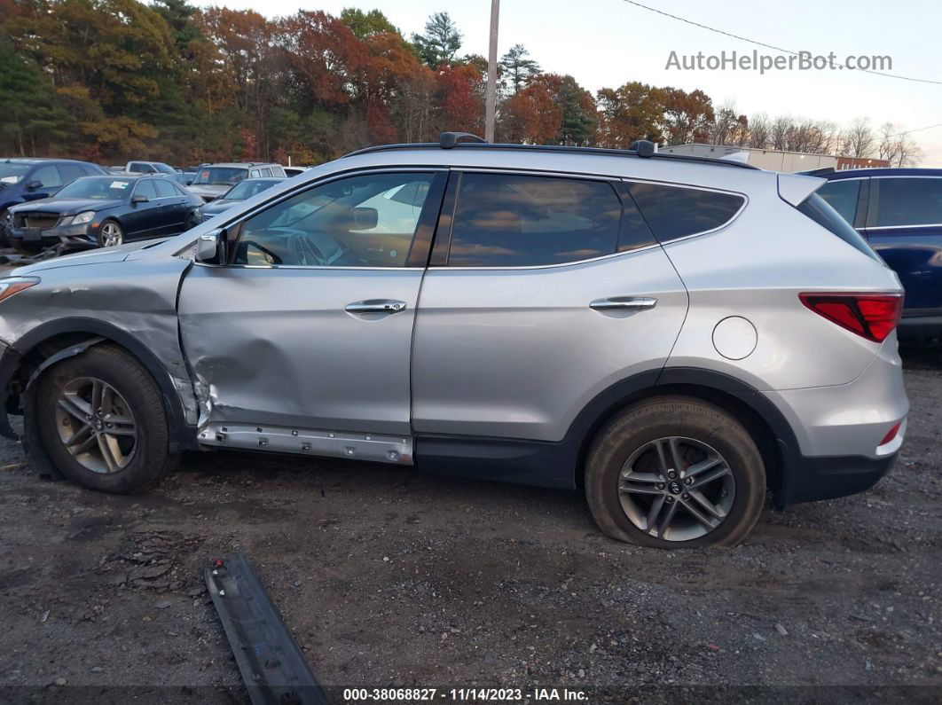 2018 Hyundai Santa Fe Sport 2.4l Серебряный vin: 5XYZUDLB1JG561514