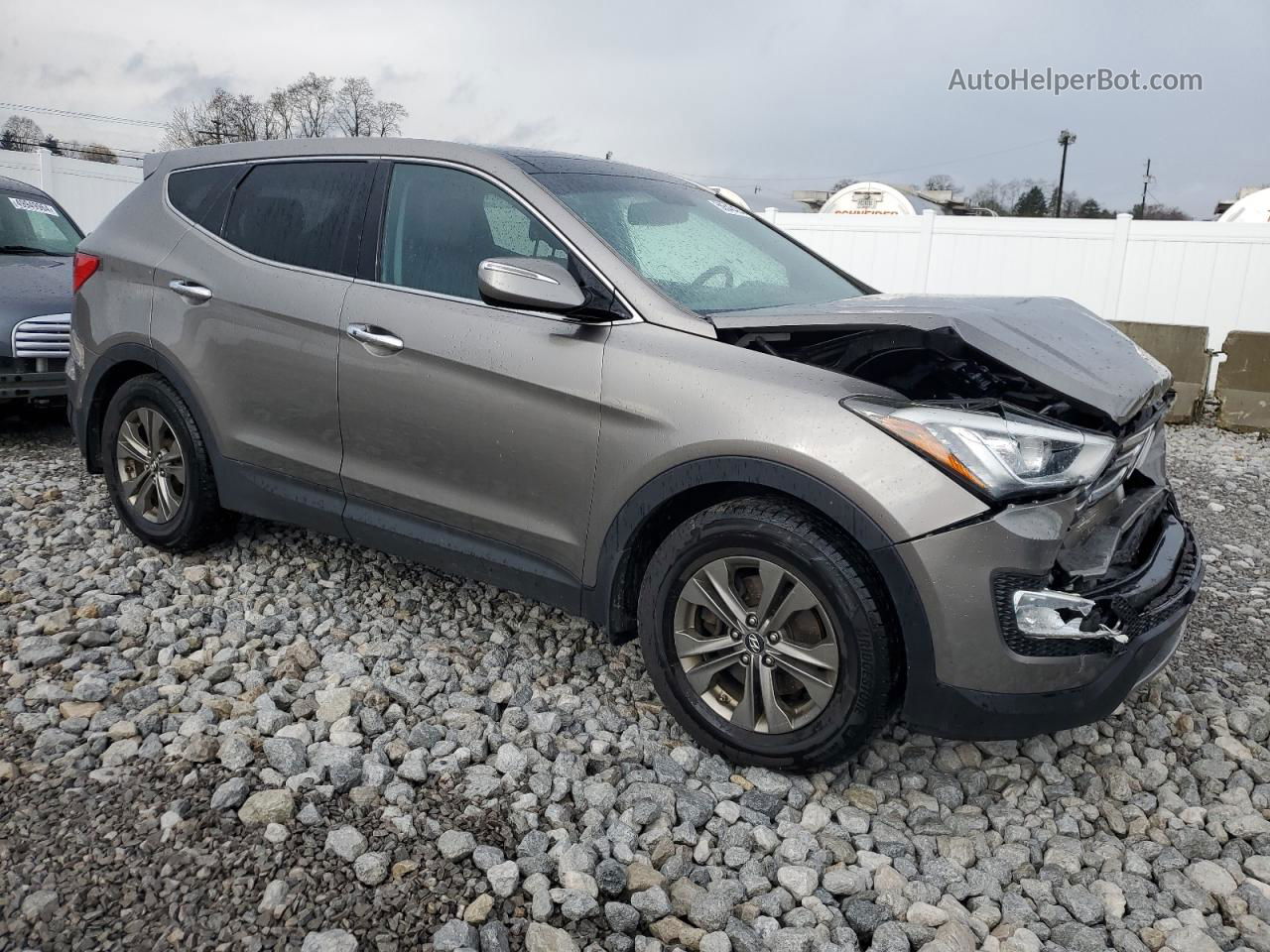 2013 Hyundai Santa Fe Sport  Серый vin: 5XYZUDLB3DG116857