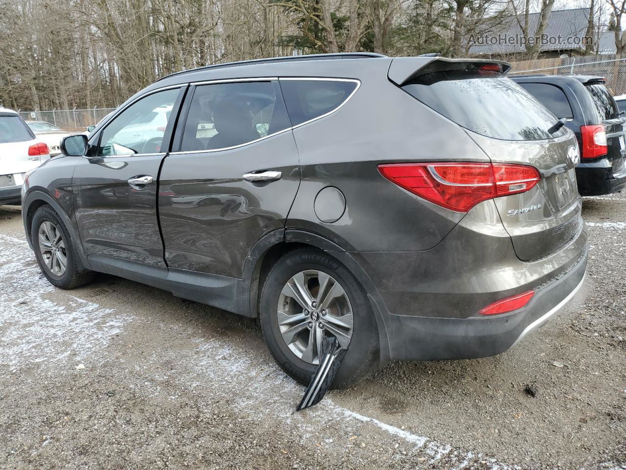 2014 Hyundai Santa Fe Sport  Коричневый vin: 5XYZUDLB3EG148080