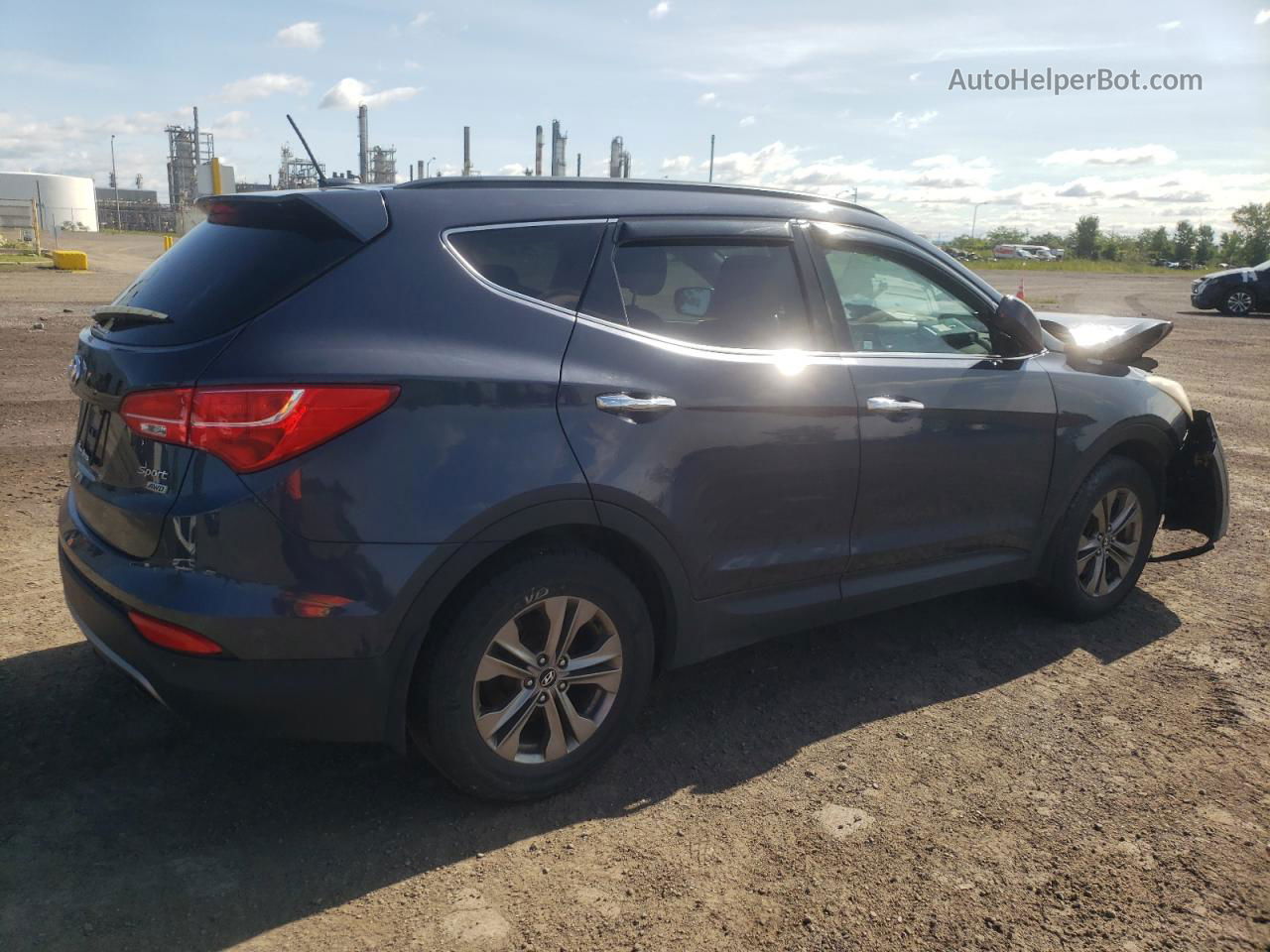 2014 Hyundai Santa Fe Sport  Charcoal vin: 5XYZUDLB3EG153960