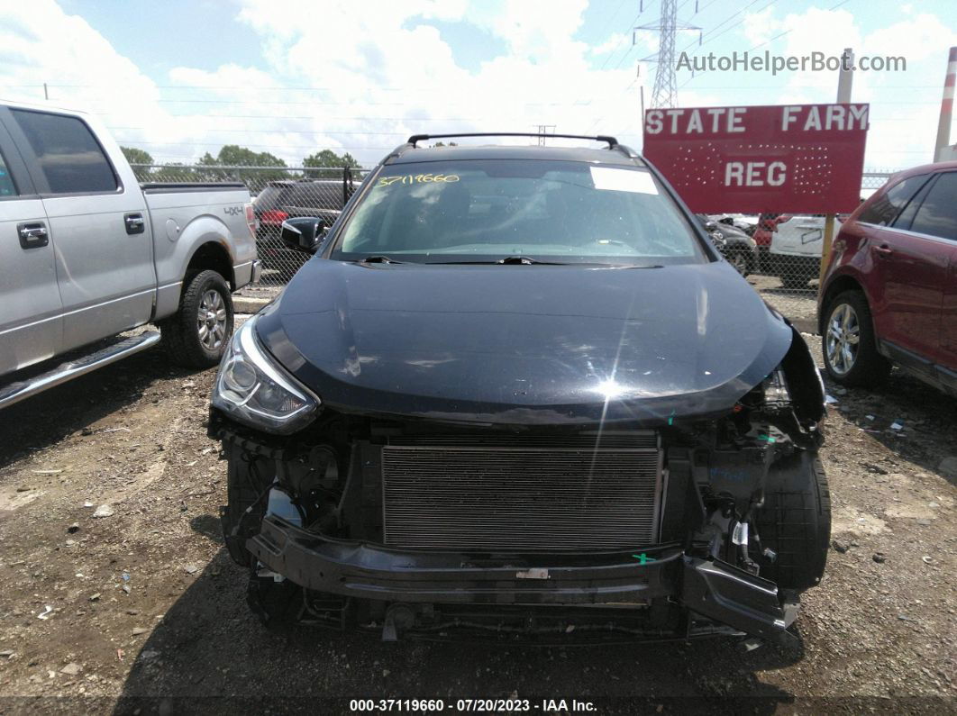 2018 Hyundai Santa Fe Sport 2.4l Black vin: 5XYZUDLB3JG546254