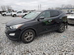 2013 Hyundai Santa Fe Sport  Черный vin: 5XYZUDLB4DG123641