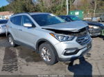 2018 Hyundai Santa Fe Sport 2.4l Silver vin: 5XYZUDLB4JG510329